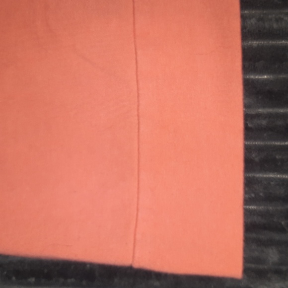 (M)🆕️725 Coral Cotton Bandeau Strapless Tube Top Ptp 12-15"×L18" - Picture 5 of 8